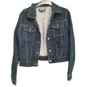 Ángels Juniors XL Denim Trucker Jacket Blue